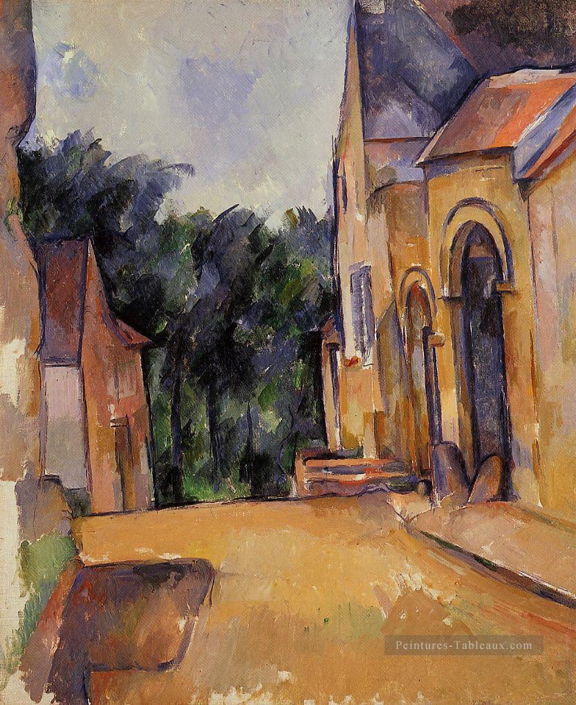 Ferme à Montgeroult Paul Cézanne Peintures à l'huile